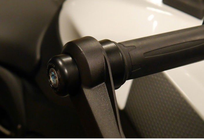 Trillingsdempers (set) zwart Evotech Performance BMW R1250GS LC '18-23