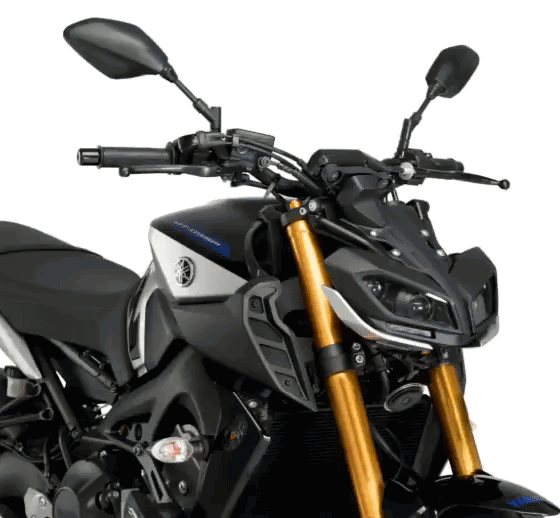 Front Spoiler Downforce Front van Puig voor de Yamaha MT-09 / SP '17-