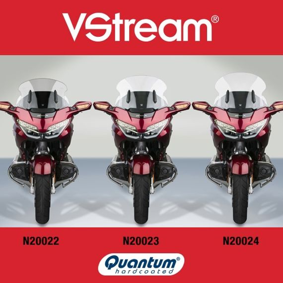 Vervangingsruit National Cycle VStream medium transparant Honda GL1800 Gold Wing '18-