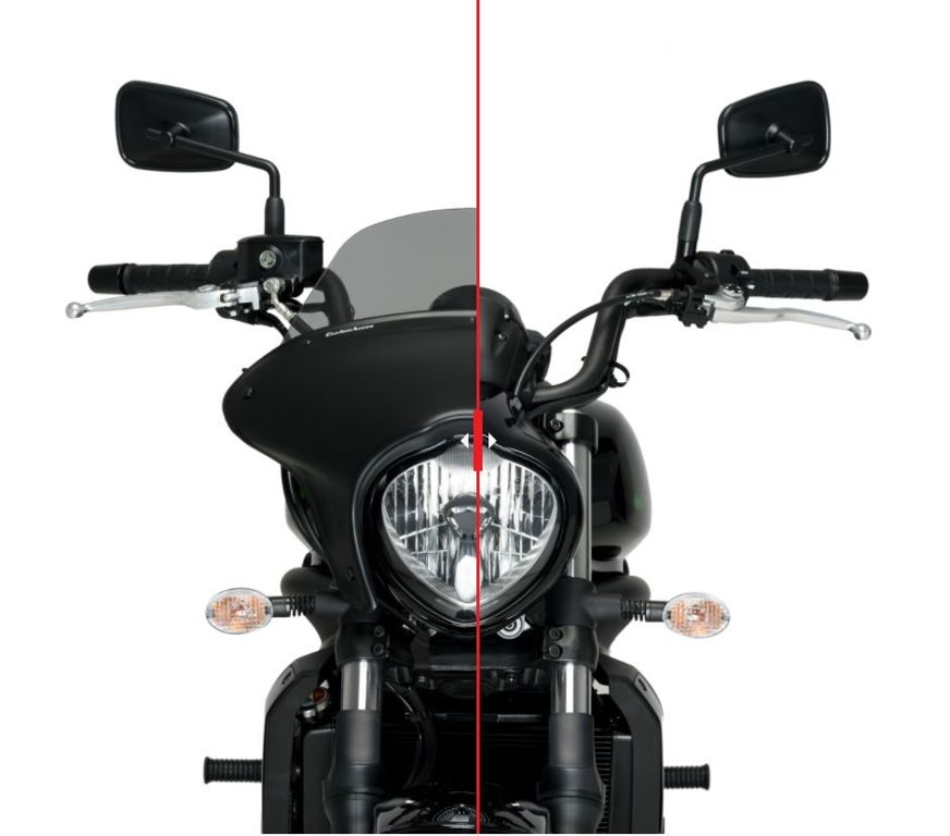 Stuurkuipje Batwing SML Touring Puig Kawasaki Vulcan S '15- licht getint
