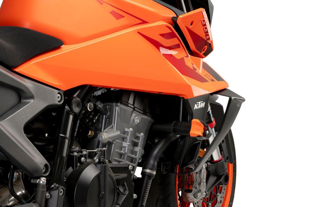Side Spoiler Downforce Naked van Puig voor de KTM 990 Duke '24- carbon look
