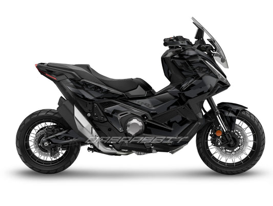 X-ADV 750 (2025) Full Graphic Kit β AF Black Blue Edition (AF-BB)