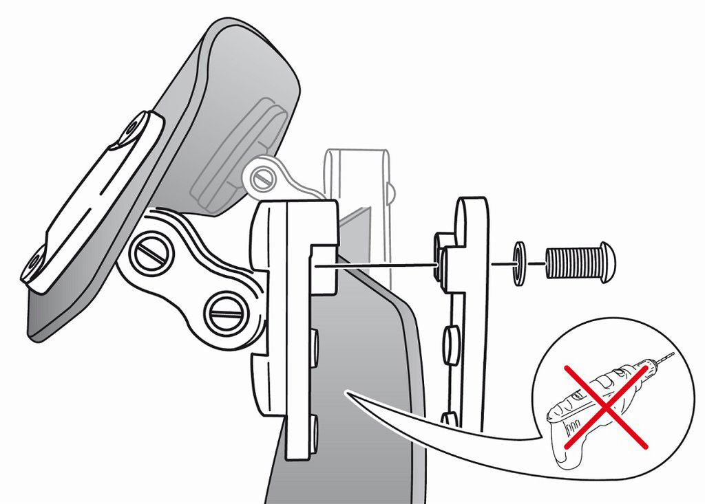 Opzetruit transparant model Clip-On Puig (klemmen) 325x102mm