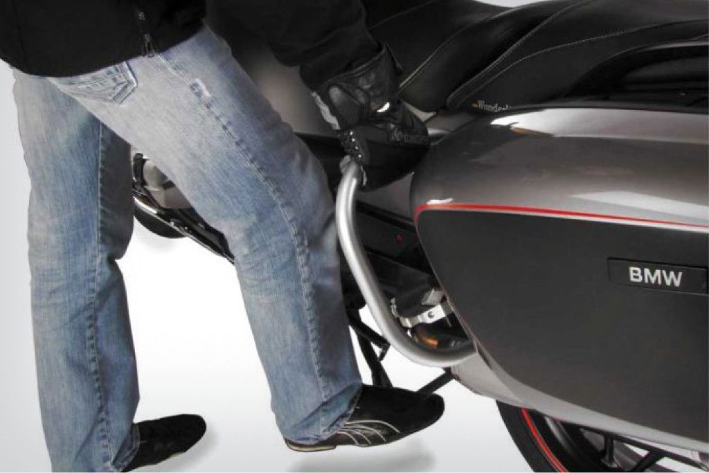 Case protection bar silver BMW R1200RT -'13 Wunderlich