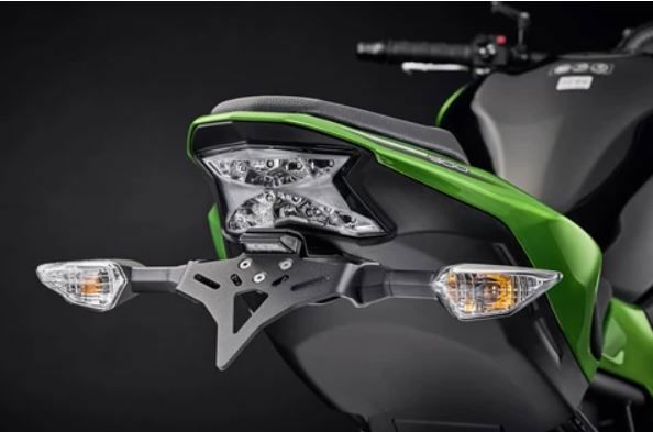Kentekenplaathouder Evotech Performance Kawasaki Z900 '17-24