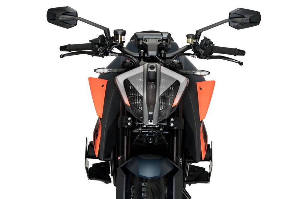 Side Spoiler Downforce van Puig voor de KTM 1290 Superduke R '20- -zwart