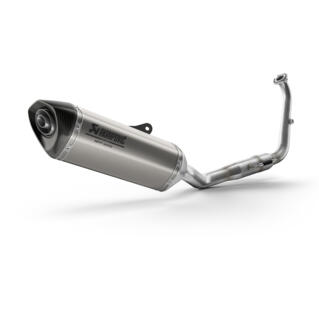 Volledig uitlaatsysteem (titanium) voor MT-125