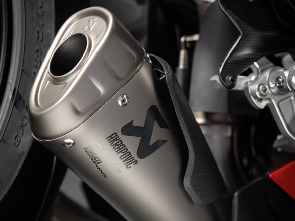 96481661AA PAIR EXHAUST SILENCERS AKRAPOVIC DUCATI STREETFIGHTER V4 / S / SP / SP2 2020-2024