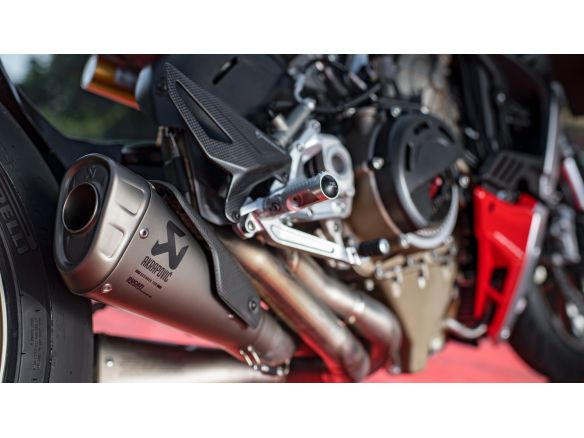 96481661AA PAIR EXHAUST SILENCERS AKRAPOVIC DUCATI STREETFIGHTER V4 / S / SP / SP2 2020-2024