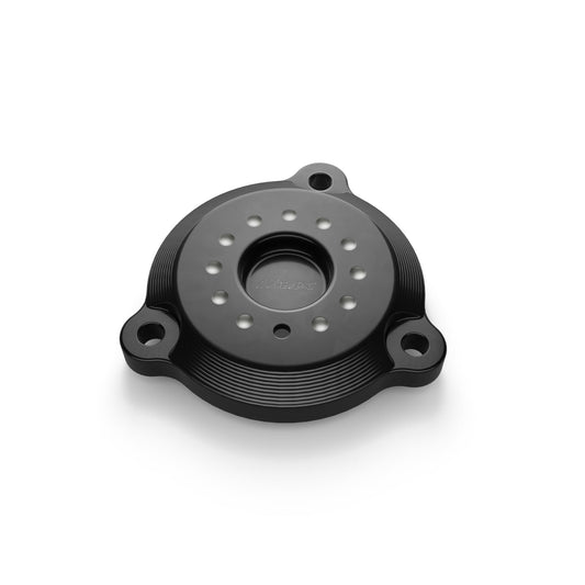 Tweekleurige billet motorafdekking achter