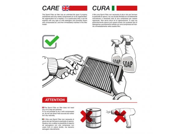 AIR FILTER P08 SPRINT FILTER DUCATI DIAVEL V4 2023