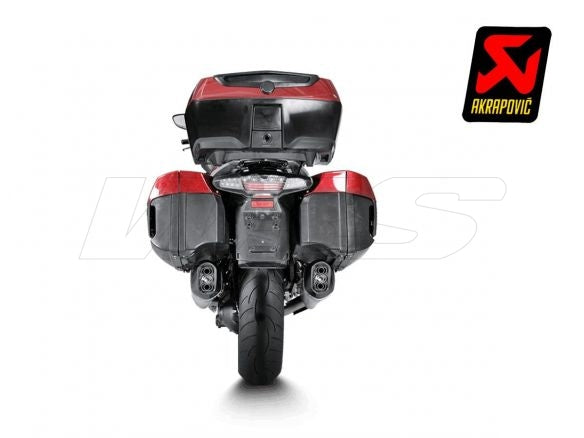 AKRAPOVIC APPROVED PAIR SILENCERS SLIP ON TITANIUM BMW K 1600 GT / GTL 2011-2020