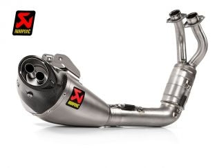 COMPLETE EXHAUST 2X1 MIVV OVAL CARBON-CARBON YAMAHA MT-07 / FZ-07 2014-2024