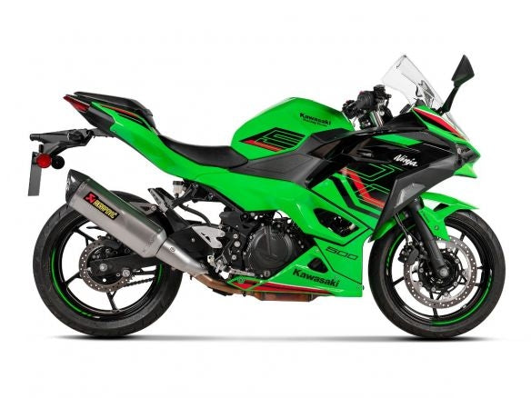 AKRAPOVIC APPROVED TITANIUM CARBON SLIP-ON KAWASAKI NINJA 500 / Z 500 2024