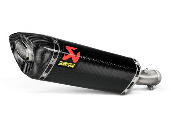 AKRAPOVIC CARBON EXHAUST SILENCER KAWASAKI NINJA 500 / Z 500 2024