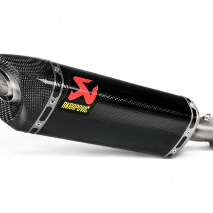 AKRAPOVIC CARBON EXHAUST SILENCER KAWASAKI NINJA 500 / Z 500 2024