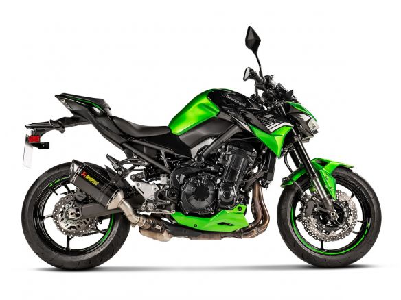 AKRAPOVIC CARBON SILENCER KAWASAKI Z 900 2020-2024 APPROVED