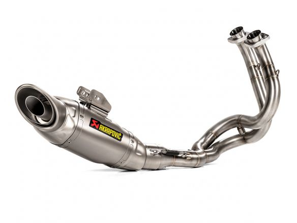 AKRAPOVIC COMPLETE EXHAUST TITANIUM KAWASAKI Z 650 2017-2024