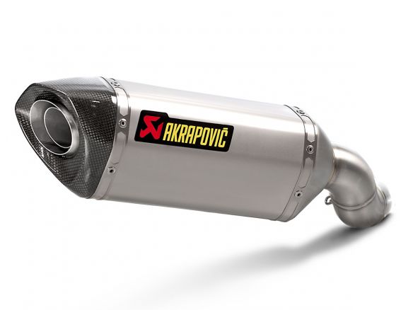 AKRAPOVIC EXHAUST SILENCER TITANIUM KAWASAKI Z 900 2020-2024 APPROVED