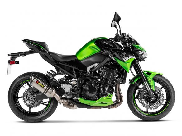AKRAPOVIC EXHAUST SILENCER TITANIUM KAWASAKI Z 900 2020-2024 APPROVED