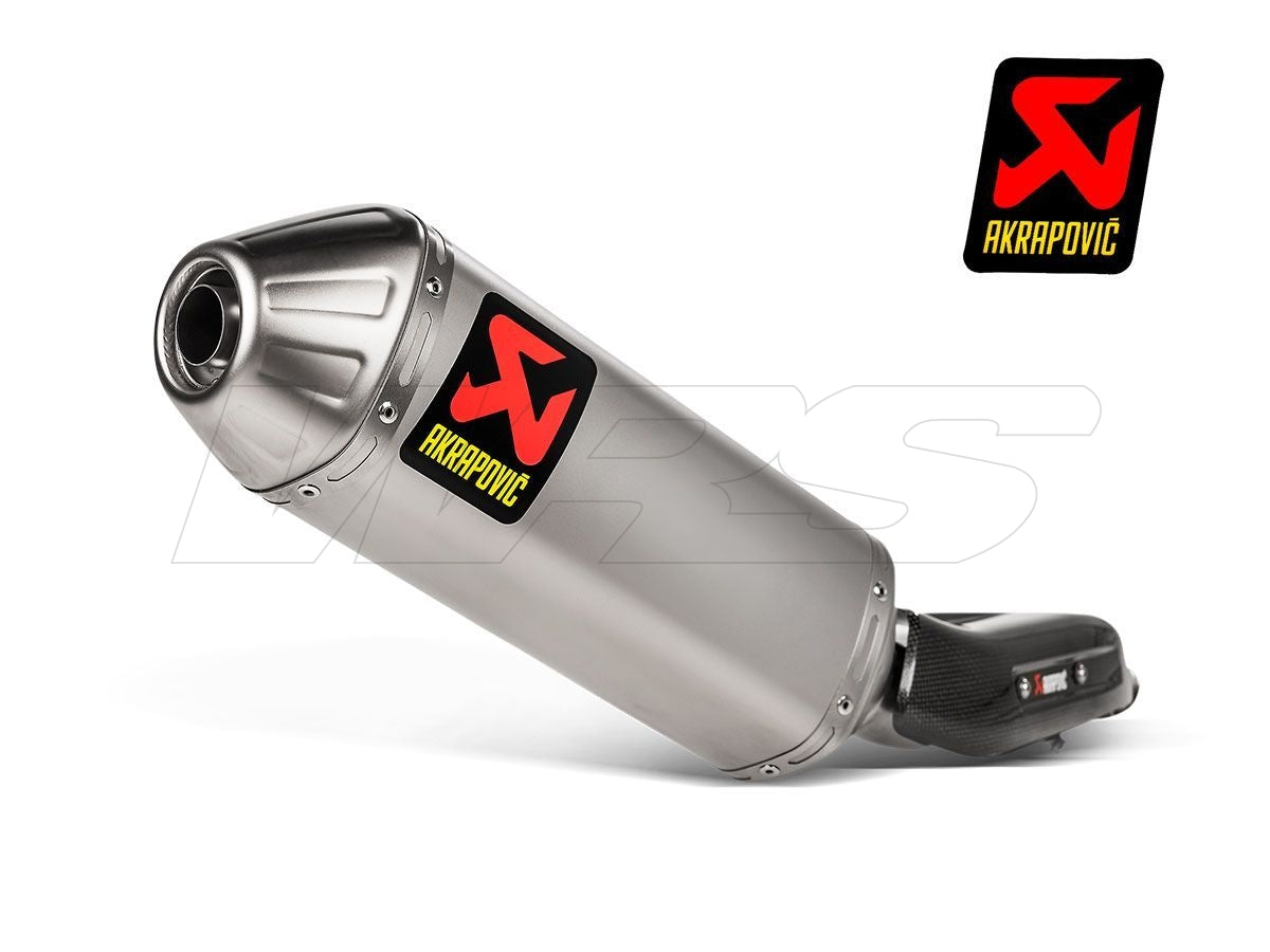 AKRAPOVIC EXHAUST SILENCER TITANIUM YAMAHA TENERE 700 2019-2020