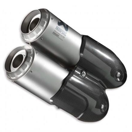 AKRAPOVIC PAIR OF TITANIUM SILENCERS DUCATI PANIGALE SUPERSPORT / S 17-20 DUCATI OFFICIAL