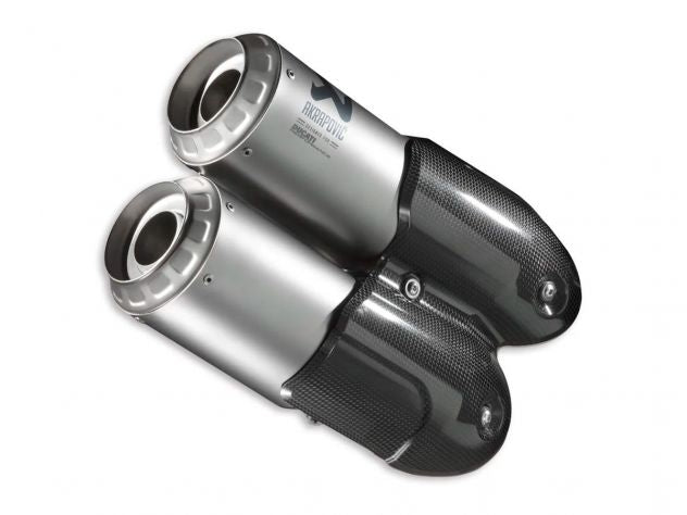 AKRAPOVIC PAIR OF TITANIUM SILENCERS DUCATI PANIGALE SUPERSPORT / S 17-20 DUCATI OFFICIAL