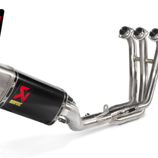 AKRAPOVIC RACING CARBON COMPLETE EXHAUST YAMAHA MT-09 / FZ-09 2021-2023