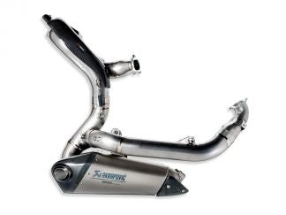 TERMIGNONI COMPLETE SIDE EXHAUST SYSTEM + UPMAP TITANIUM STEEL DUCATI STREETFIGHTER V2