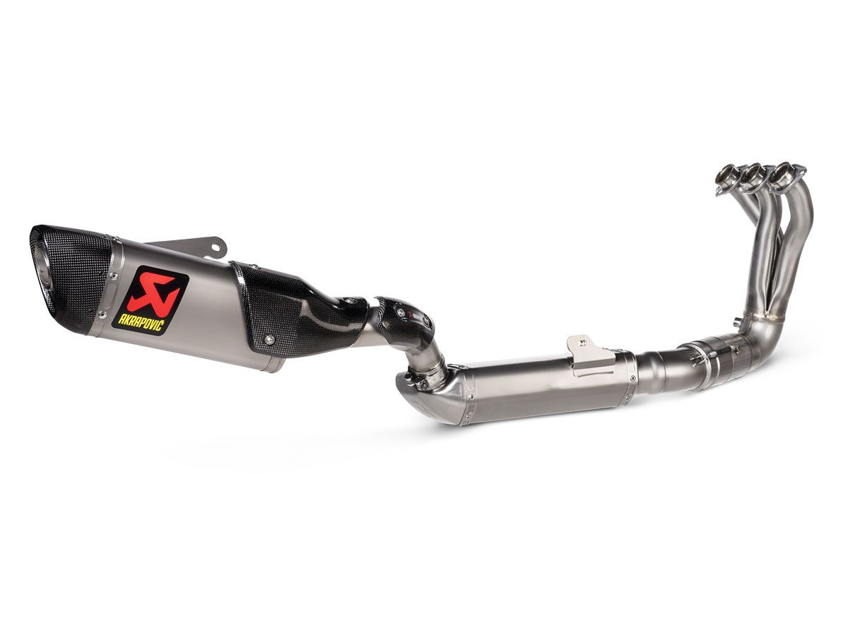 AKRAPOVIC RACING LINE TITANIUM COMPLETE EXHAUST YAMAHA TRACER 9 / GT / GT+ 2021-2024