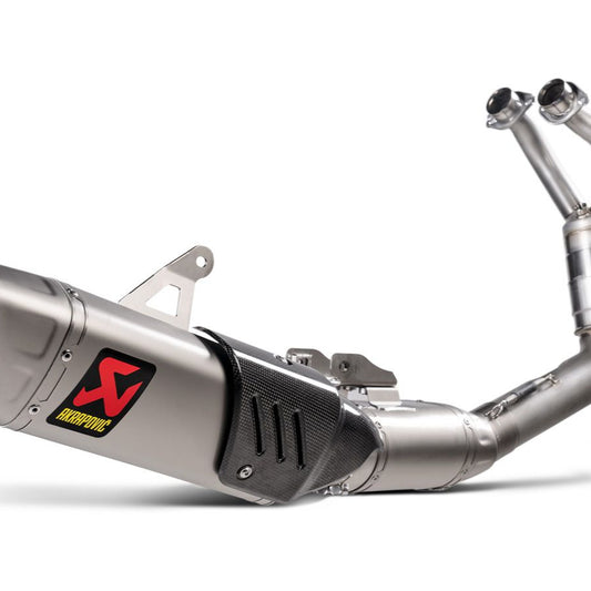 AKRAPOVIC RACING TITANIUM COMPLETE EXHAUST SYSTEM YAMAHA R7 2021-2024 APPROVED EURO 5
