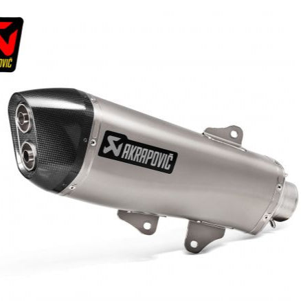 AKRAPOVIC SILENCER SLIP ON TITANIUM YAMAHA X-MAX 400 / MAJESTY 400 2018-2020