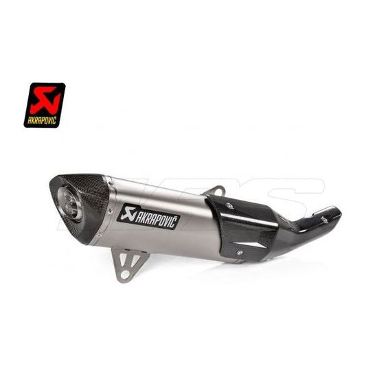 Akrapovic Slip-On Demper Titanium Carbon voor BMW C 400 X / GT (2019-2020)