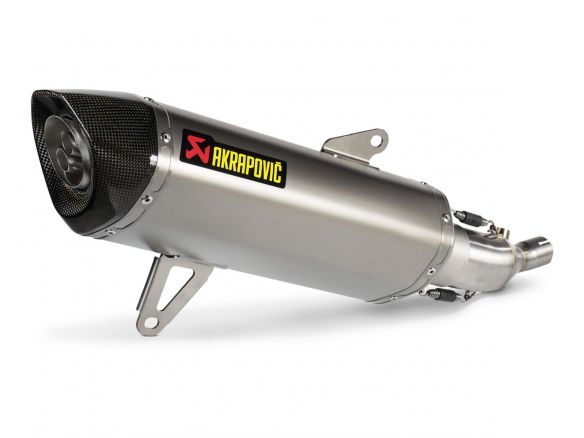 AKRAPOVIC STAINLESS STEEL SLIP ON SILENCER YAMAHA X-MAX 300 2021-2024 APPROVED