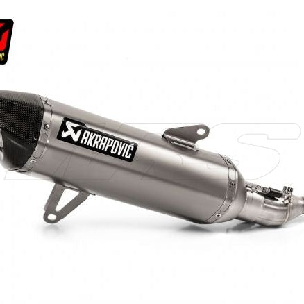 AKRAPOVIC STAINLESS STEEL SLIP-ON YAMAHA TRICITY 300 2020-2022