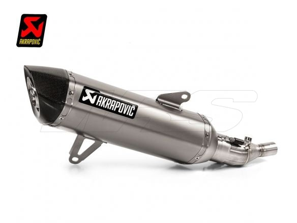 AKRAPOVIC STAINLESS STEEL SLIP-ON YAMAHA TRICITY 300 2020-2022