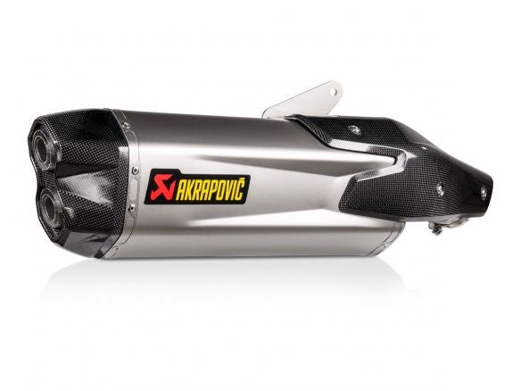 AKRAPOVIC TITANIUM APPROVED SLIP-ON EXHAUST SILENCER KAWASAKI NINJA H2 SX 2021-2024