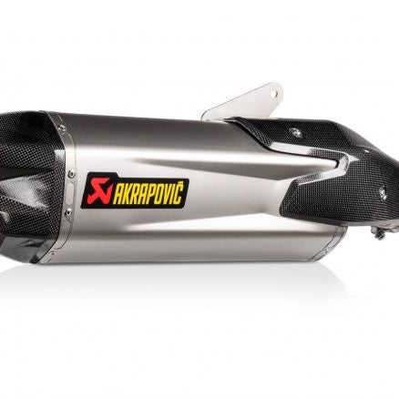 AKRAPOVIC TITANIUM APPROVED SLIP-ON EXHAUST SILENCER KAWASAKI NINJA H2 SX 2021-2024