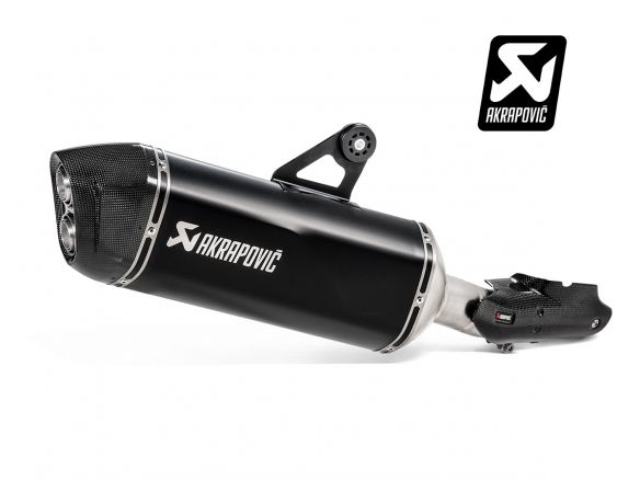 AKRAPOVIC TITANIUM BLACK SILENCER BMW R 1250 GS / ADVENTURE 2019-2023