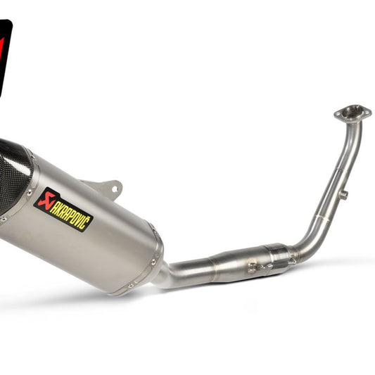 AKRAPOVIC TITANIUM CARBON COMPLETE EXHAUST SYSTEM YAMAHA YZF R 125 2021-2024