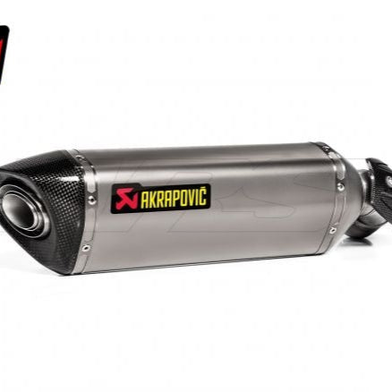 AKRAPOVIC TITANIUM EXHAUST SILENCER FOR KAWASAKI NINJA 1000 SX 2020-2024