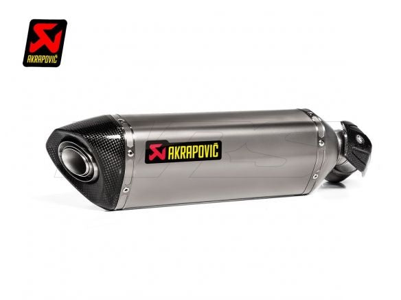 AKRAPOVIC TITANIUM EXHAUST SILENCER FOR KAWASAKI NINJA 1000 SX 2020-2024