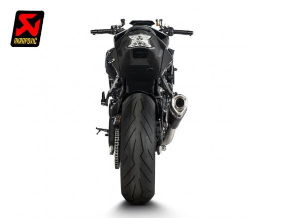AKRAPOVIC TITANIUM SLIP-ON EXHAUST SILENCER KAWASAKI Z H2 2020-2024