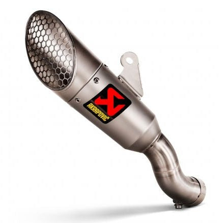 AKRAPOVIC TITANIUM SLIP ON SILENCER YAMAHA MT-03 2022-2024