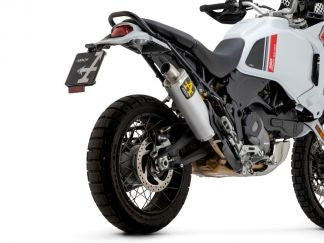 AKRAPOVIC STEEL SLIP ON SILENCER DUCATI SCRAMBLER URBAN/MOTARD/NIGHTSHIFT/ICON/DESERT 21-22