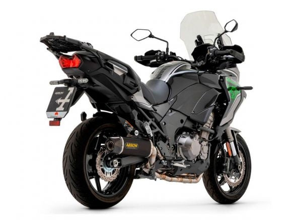 ARROW APPROVED RACE TECH ALUMINUM DARK TERMINAL KAWASAKI VERSYS 1000 2021-2023