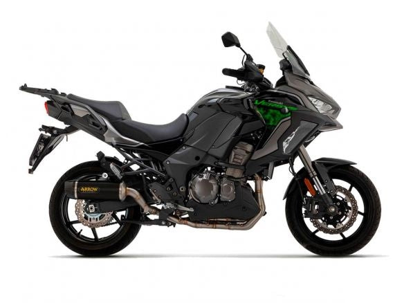 ARROW APPROVED RACE TECH ALUMINUM DARK TERMINAL KAWASAKI VERSYS 1000 2021-2023