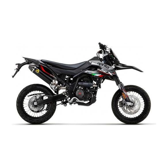 Arrow Dark Aluminum Thunder Silencer voor Aprilia RX / SX 125 (2021-2024)