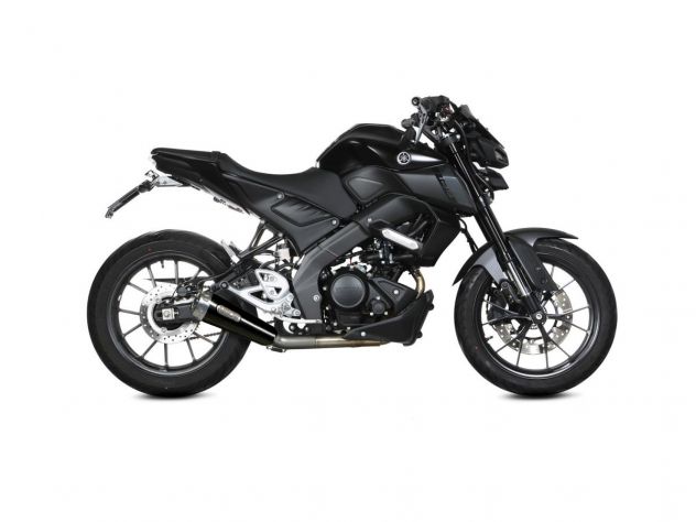 ARROW DARK NICHROM STAINLESS STEEL TERMINAL PRO RACE YAMAHA MT 125 2021-2024