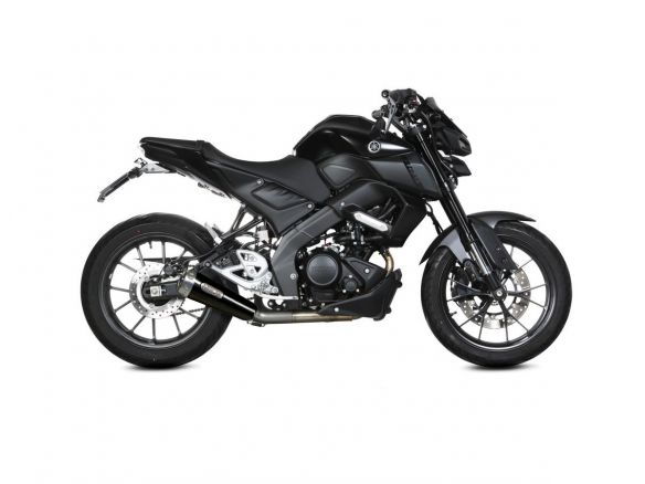 ARROW DARK NICHROM STAINLESS STEEL TERMINAL PRO RACE YAMAHA MT 125 2021-2024